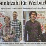 Zwei mal Höchstpunktzahl für Werbacher Musikschule